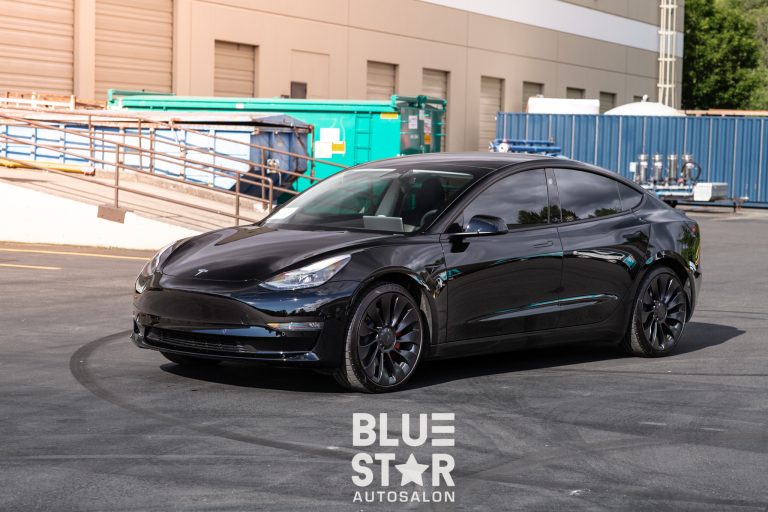 Tesla with the Pacific Northwest Package