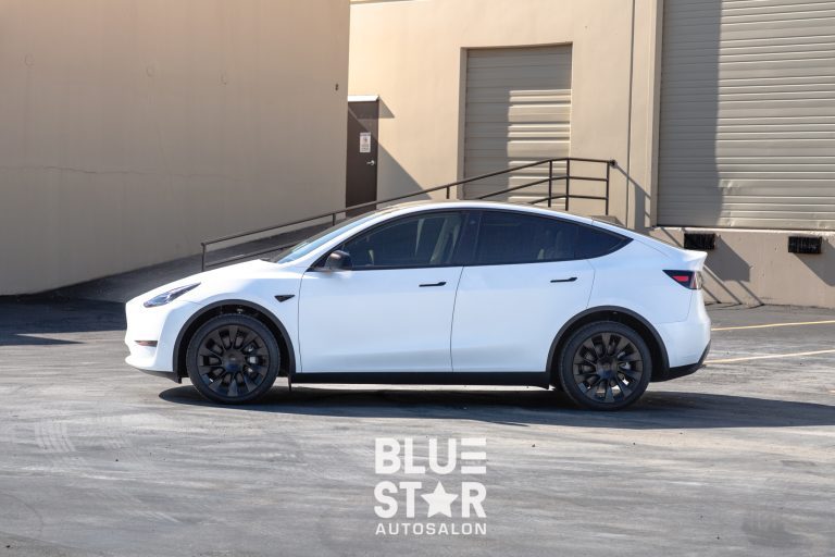 Tesla with Window Tint