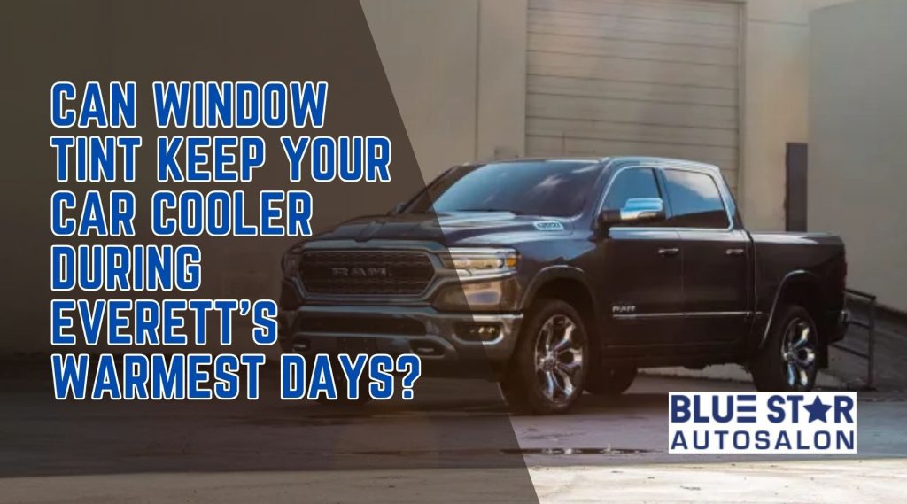 Blue Star Auto Salon window tint