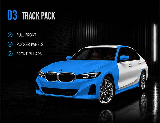 3 | Blue Star Auto Salon Track package PPF