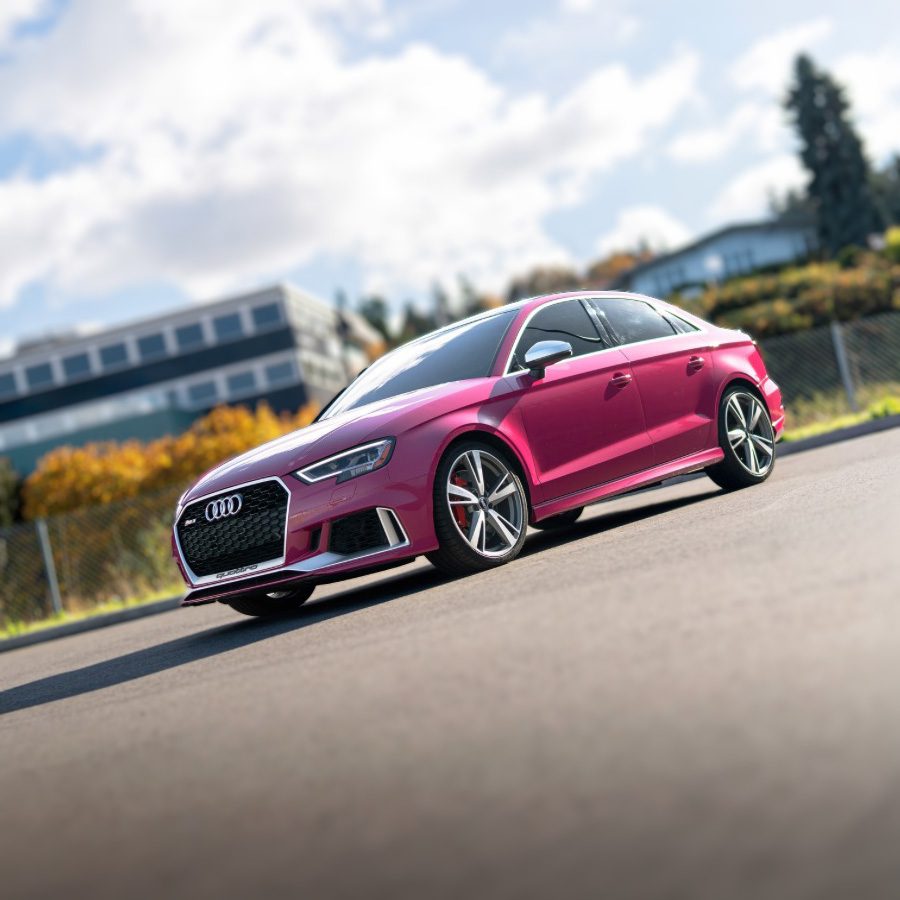 Ruby Audi PPF at Blue Star Auto Salon